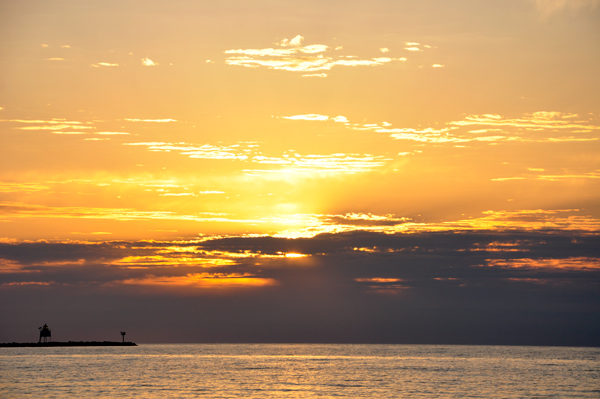 Sunset on Lake Superior